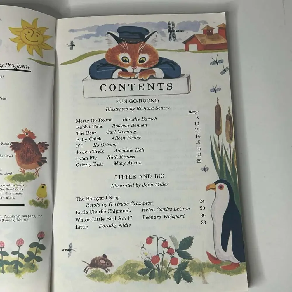 Merry-Go-Round A Beka Book Reading Program 1986 Edition